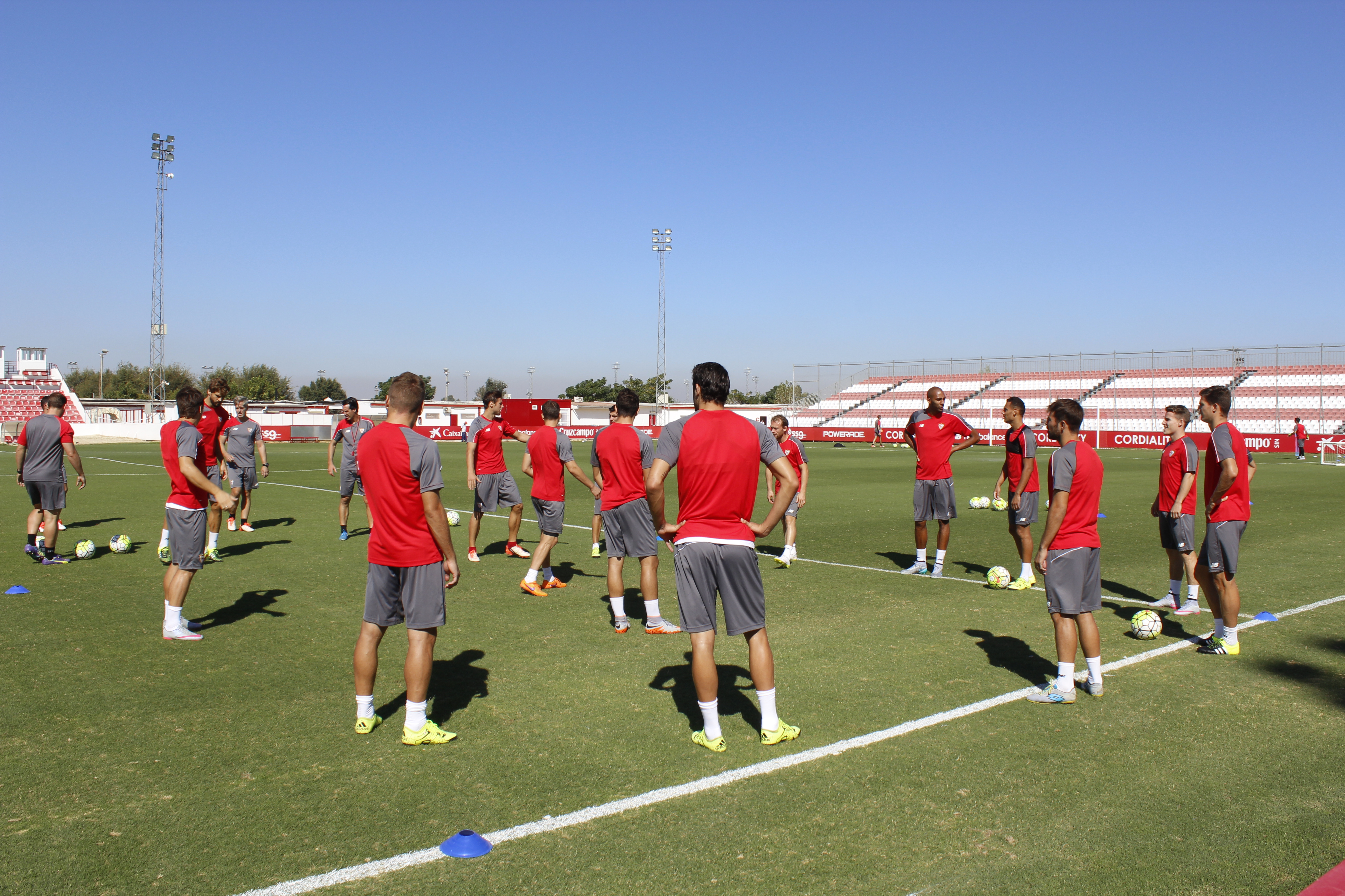 Sevilla FC, entrenamiento, ciudad deportiva