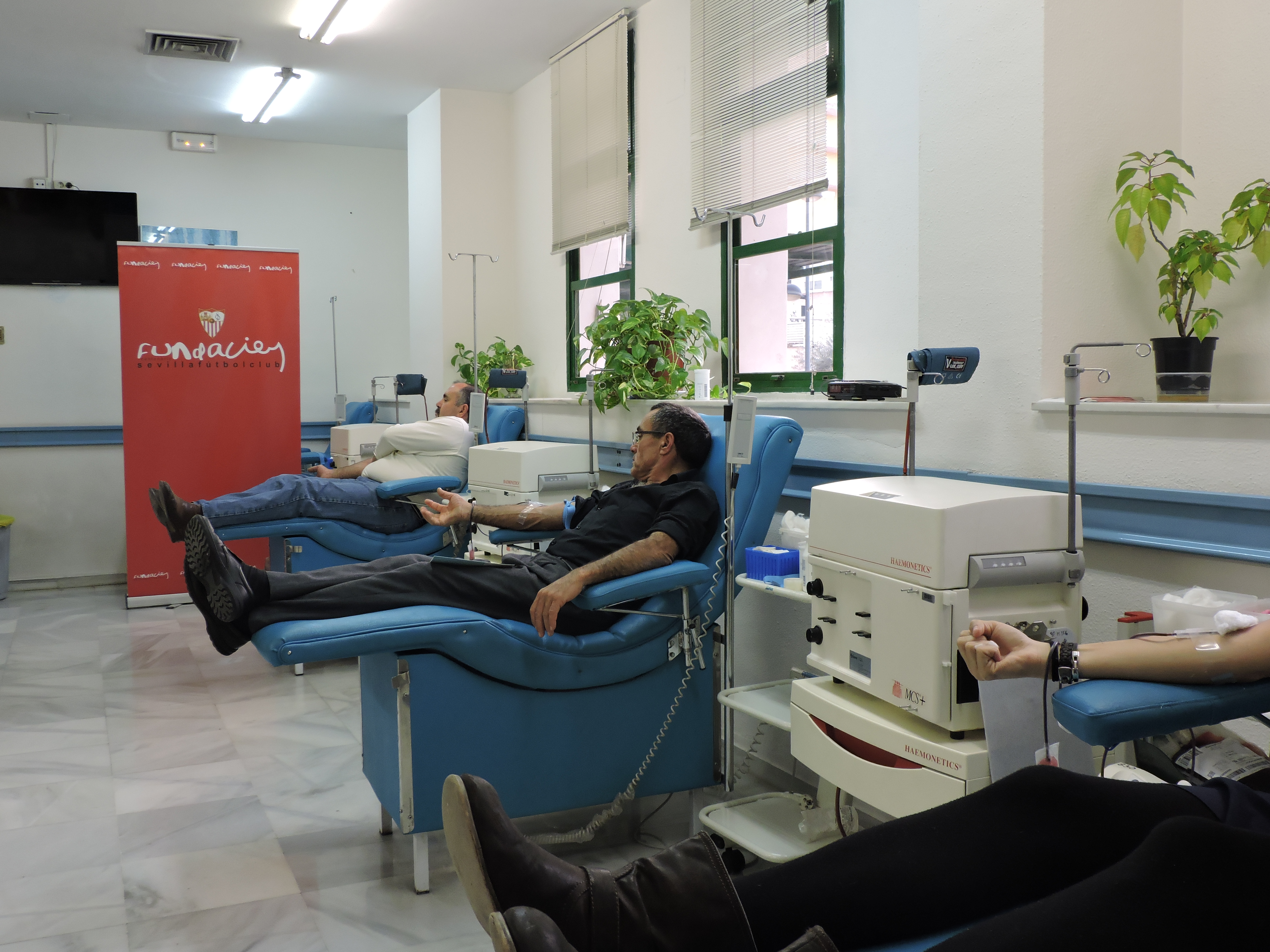 Éxito de las Jornadas de Donación de Sangre Sevillista