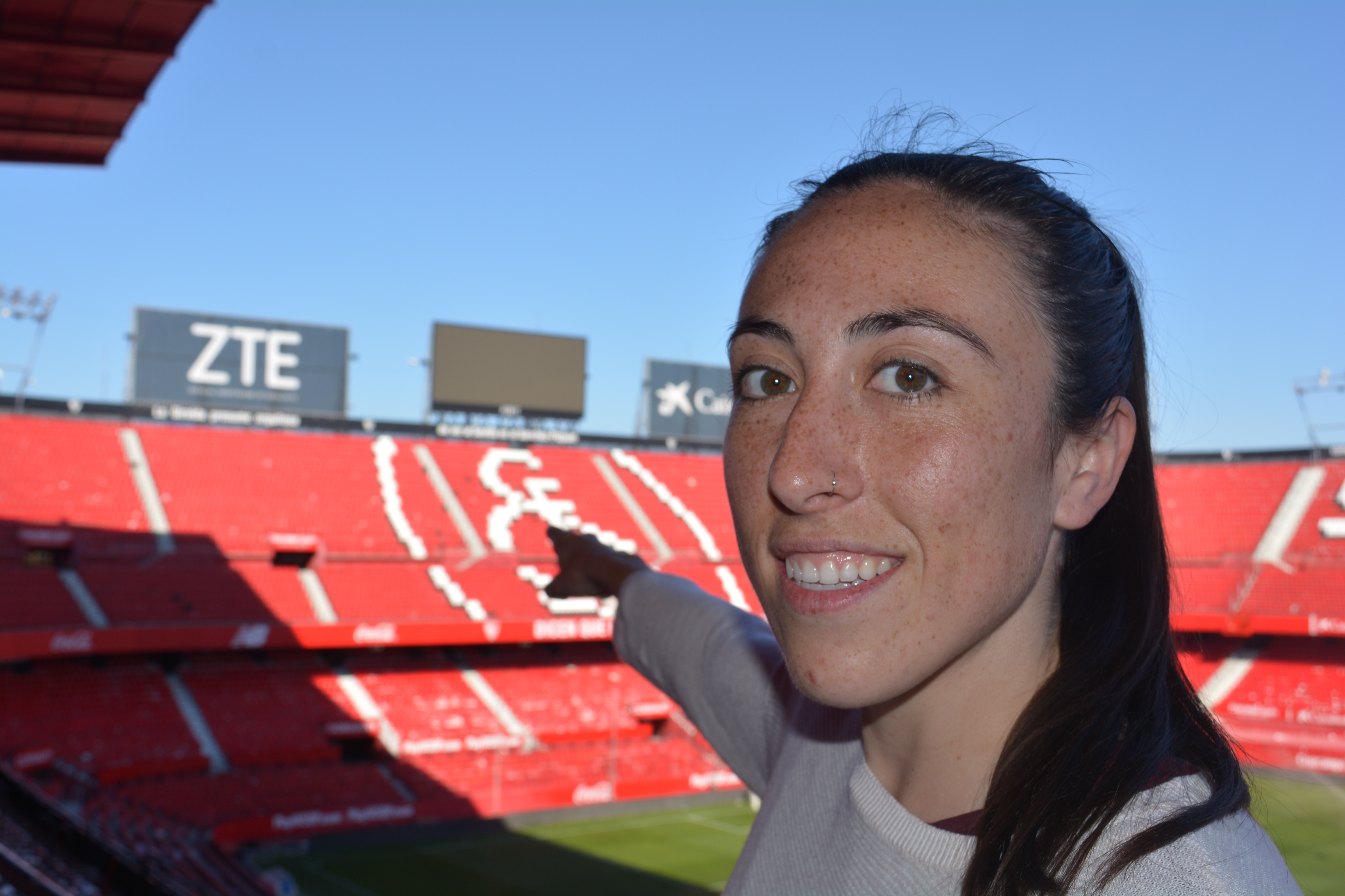Andrea Domínguez jugadora Sevilla FC Femenino
