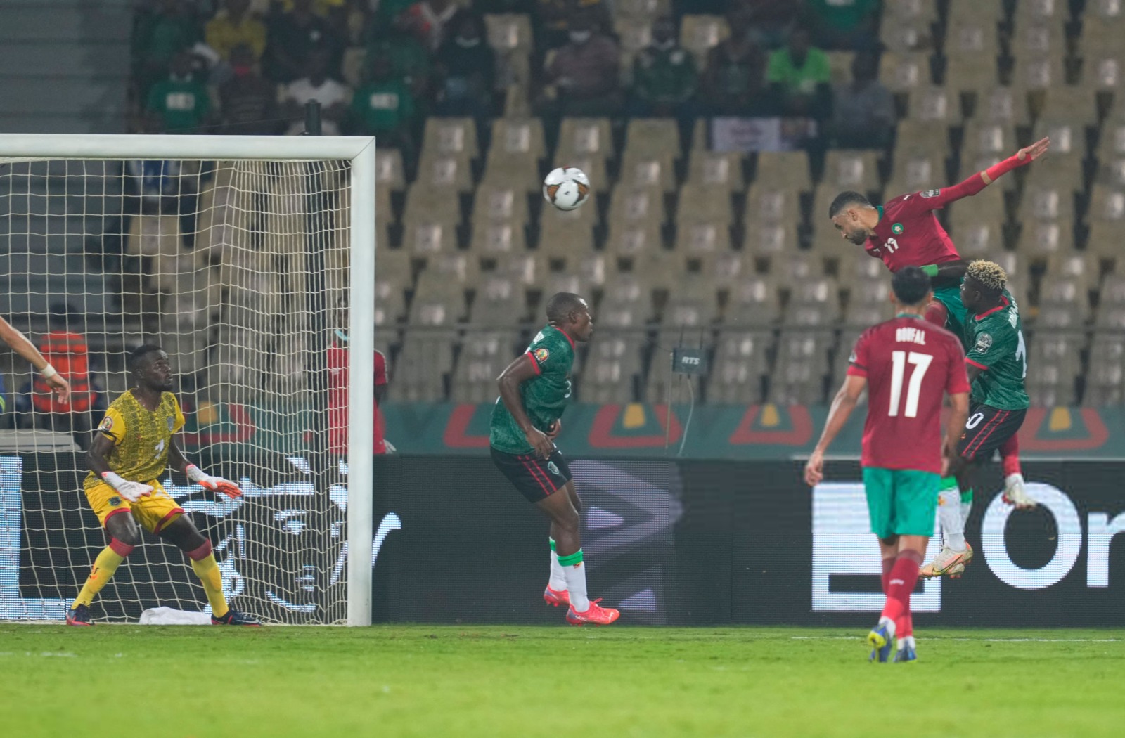 En-Nesyri scored in the draw against Malawi 