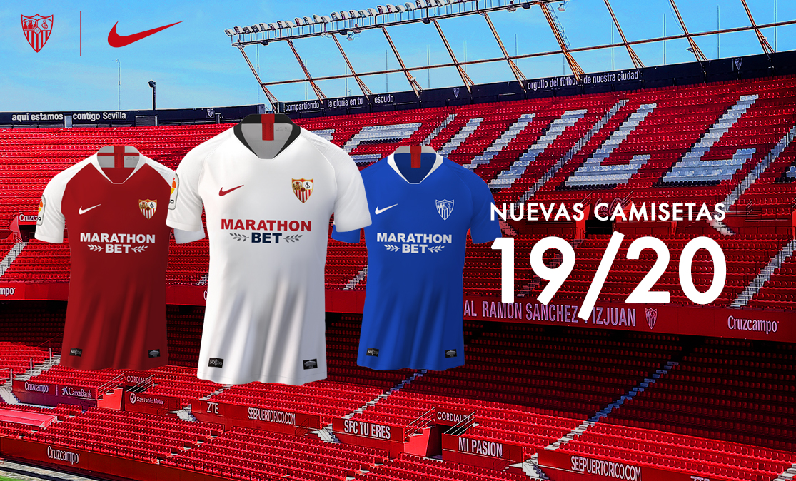 Camisetas del Sevilla FC temporada 19/20