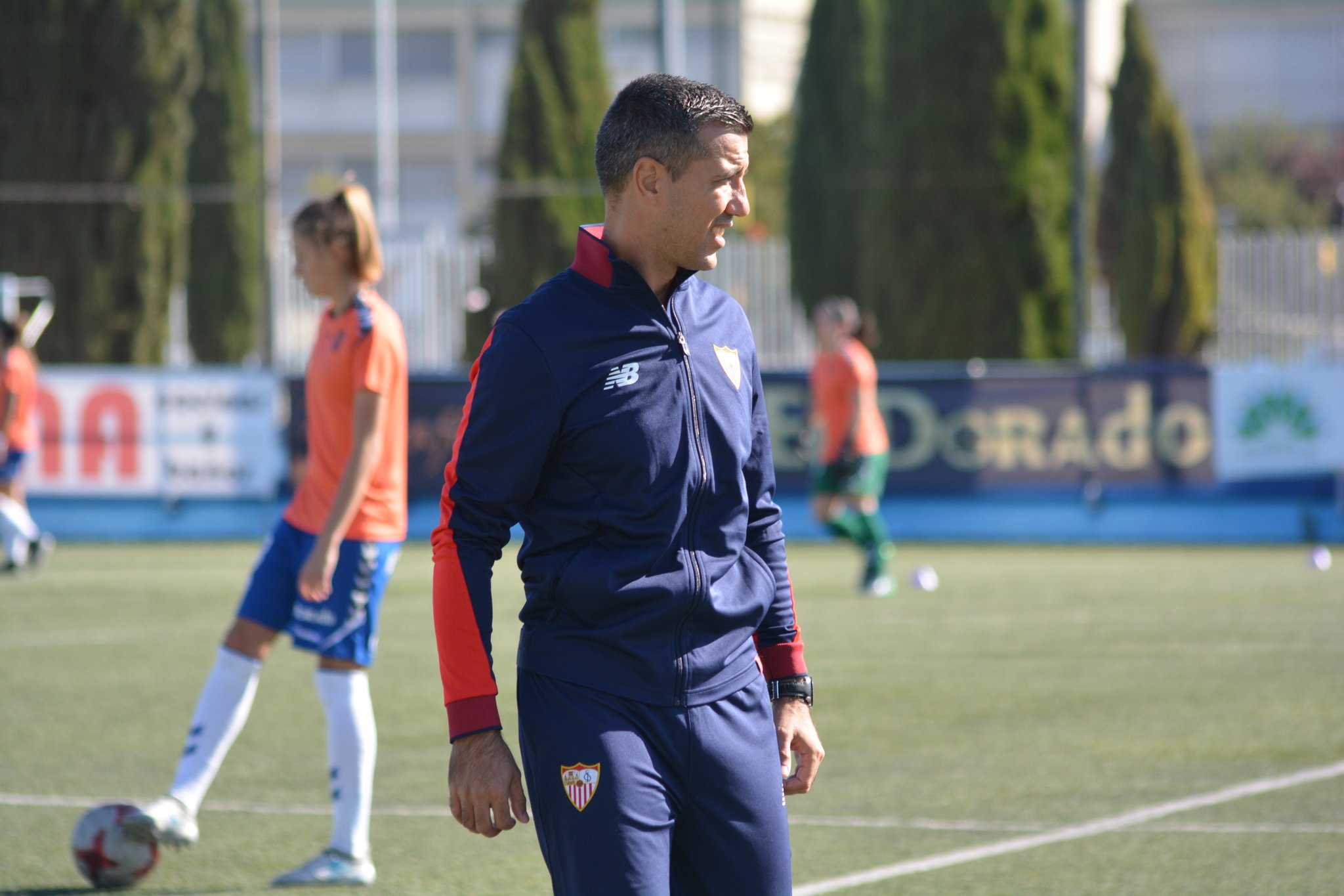 Paco García entrenador del Sevilla FC Femenino