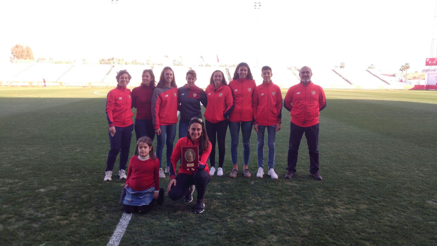 Equipo femenino de remo Sevilla FC