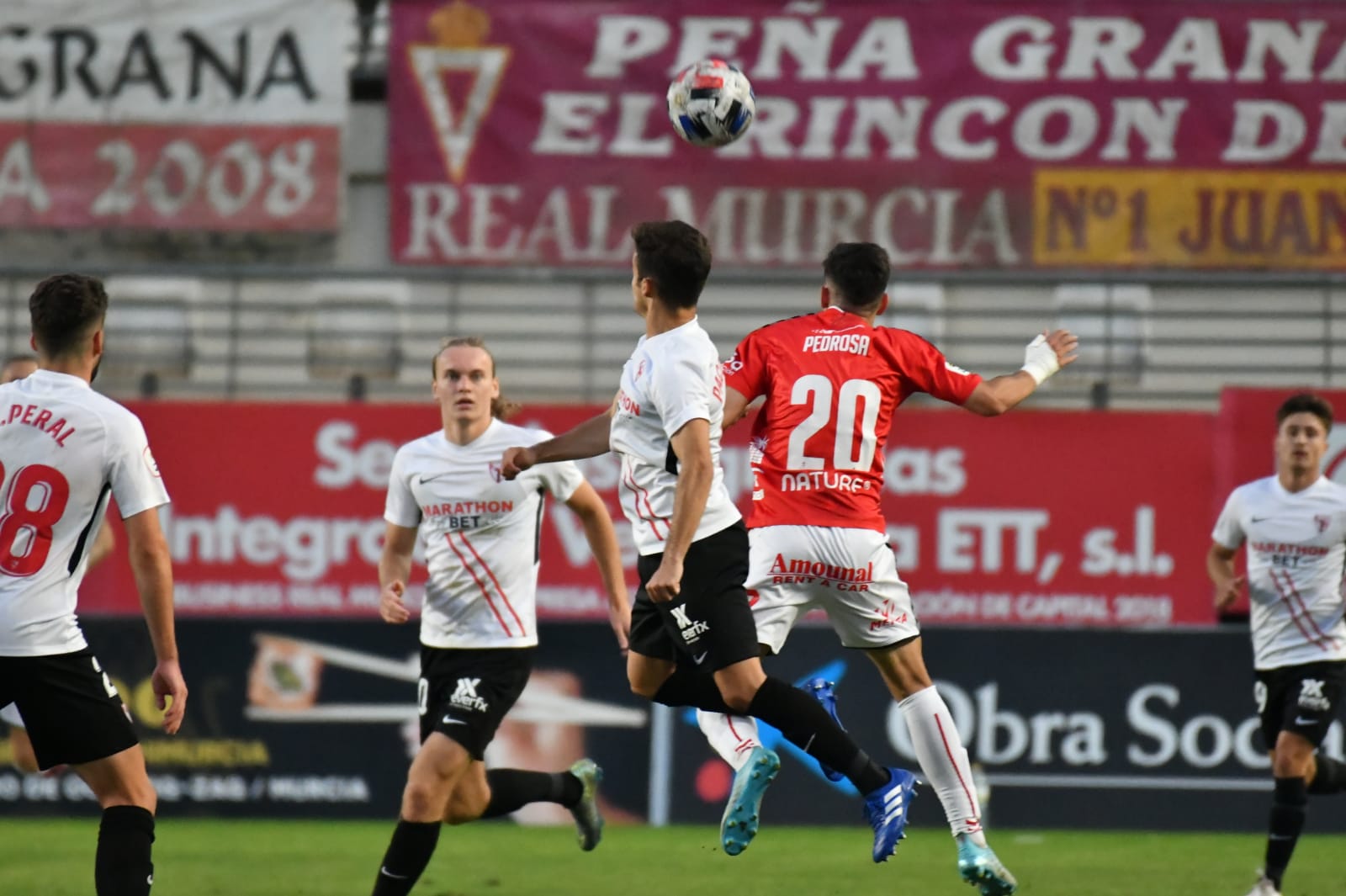 Imagen del Sevilla Atlético frente al Real Murcia 