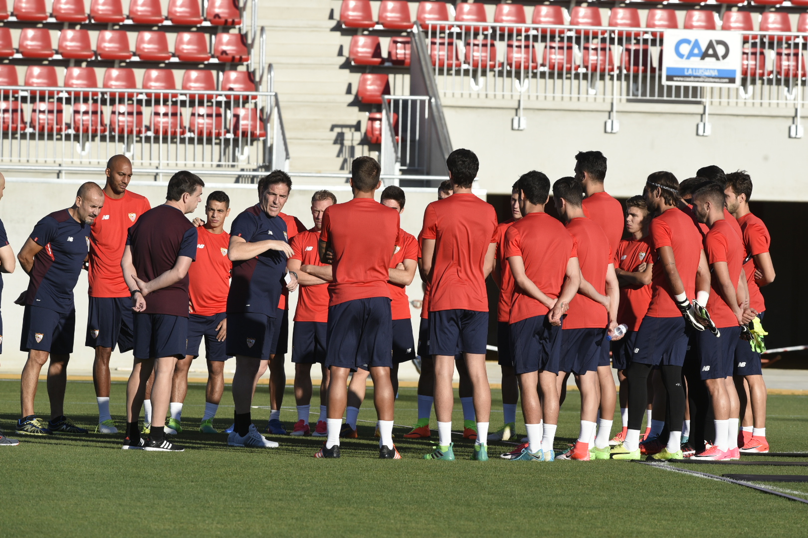 Primer entrenamiento del Sevilla FC de la 2017/2018