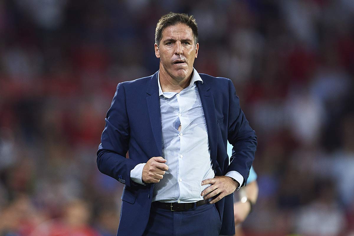 Berizzo, manager of Seville FC
