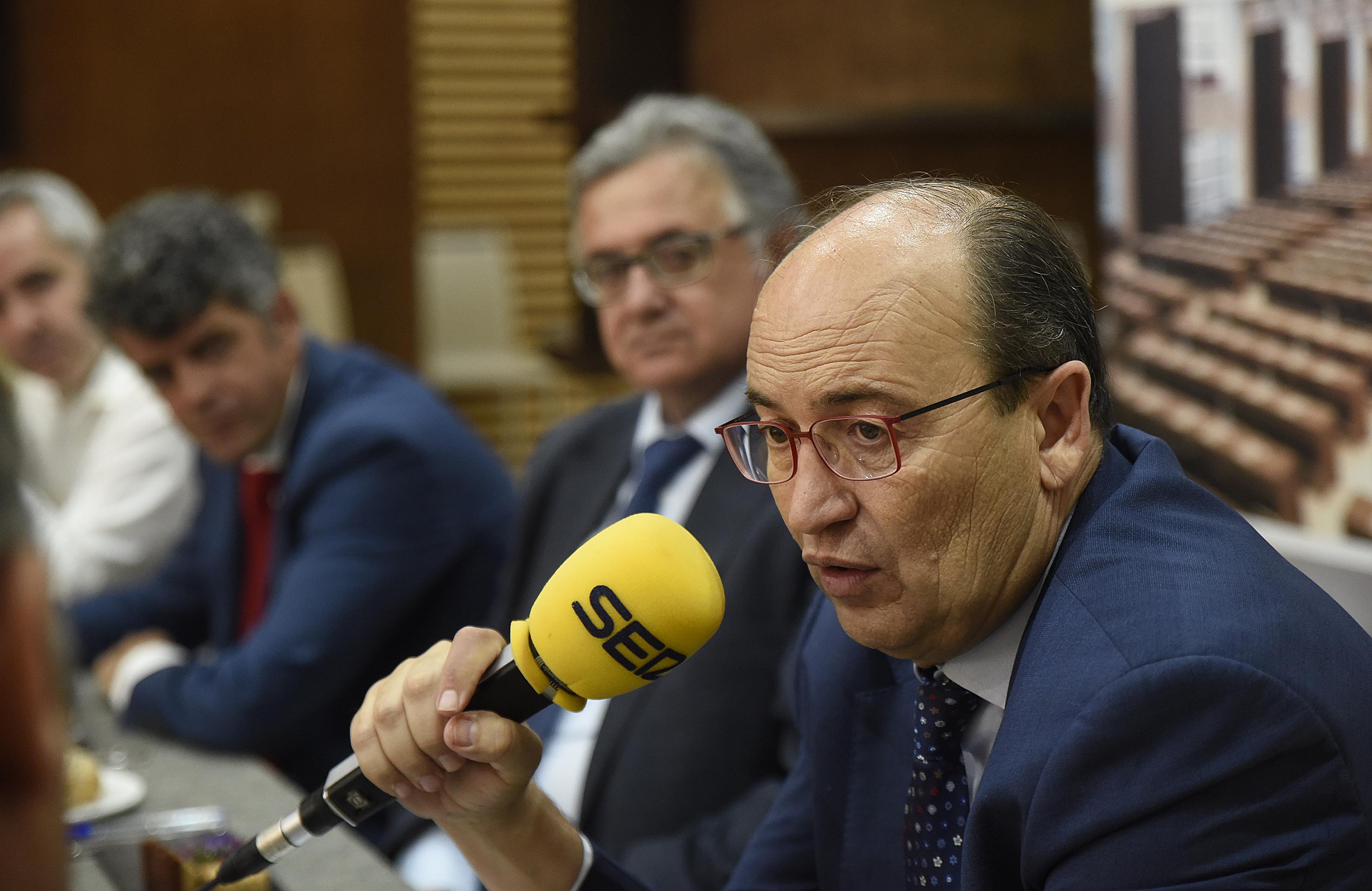 José Castro en la tertulia de Radio Sevilla