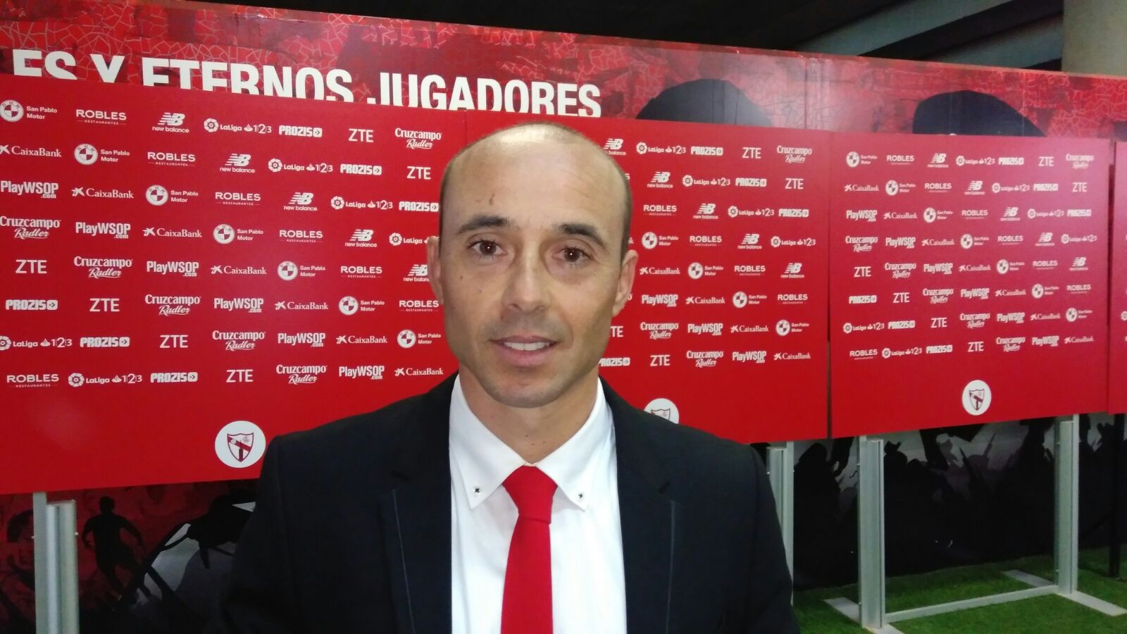 Dimas Carrasco entrenador del Sevilla FC Juvenil