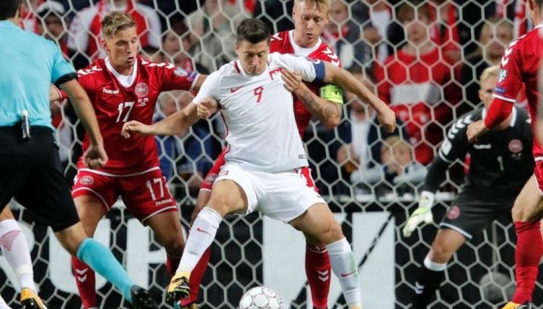 Kjaer of Sevilla FC plays for Denmark
