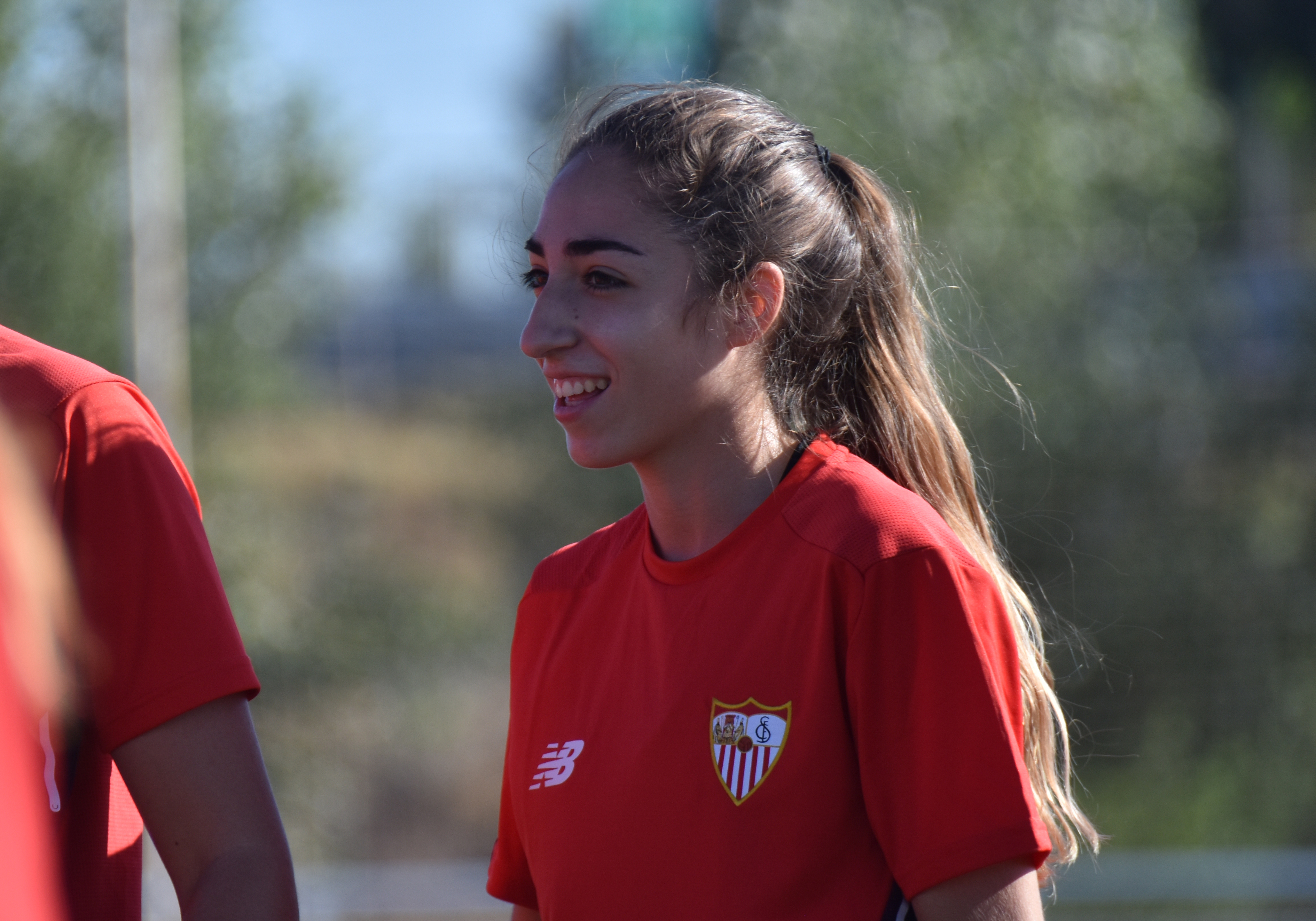 Olga Carmona del Sevilla FC