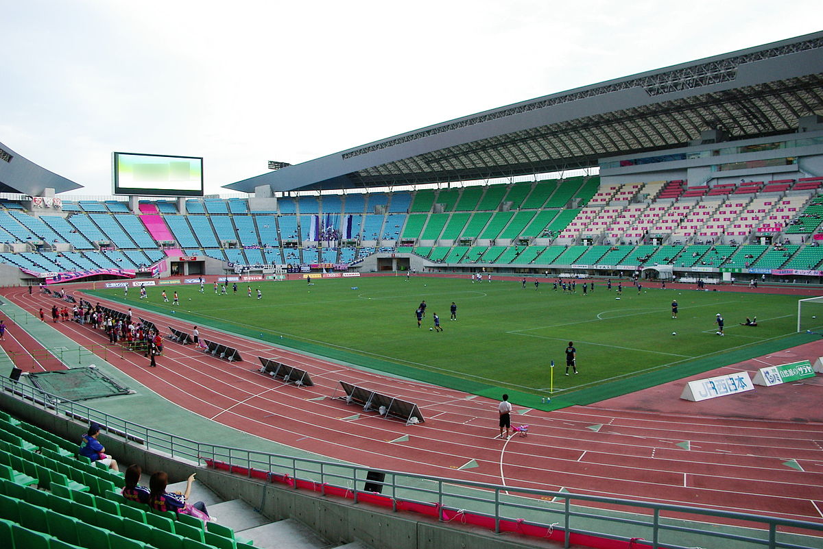 Panorámica del Yanmar Stadium Nagai de Osaka