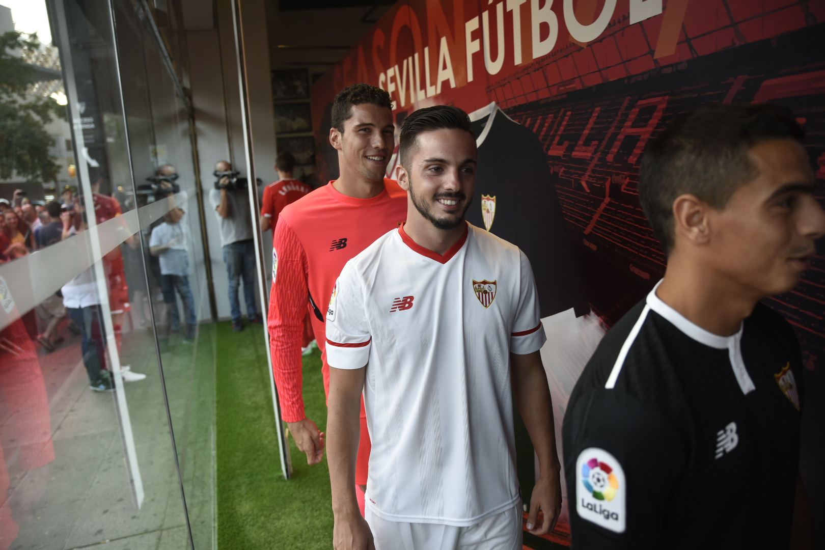 Sarabia at the Kit Launch