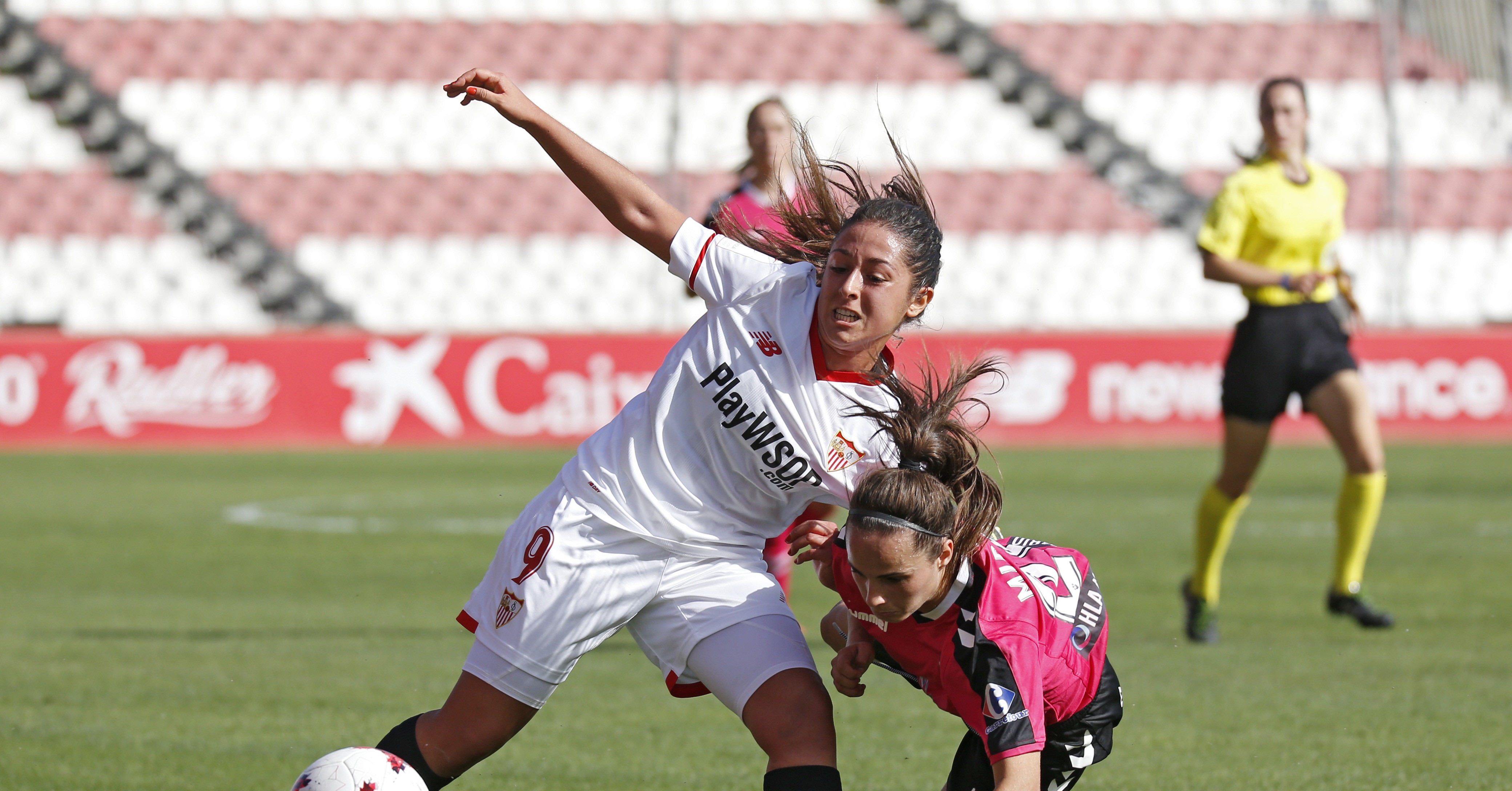 Oliva Polvillo jugadora del Sevilla FC Femenino