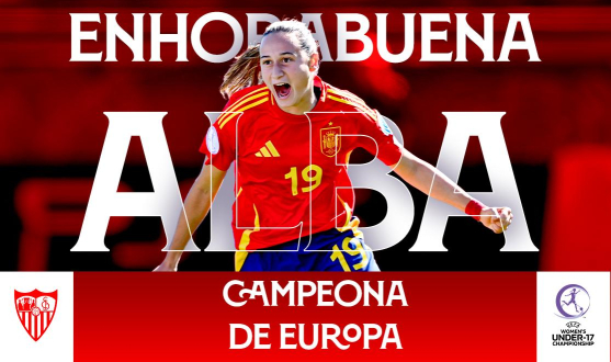 Alba Cerrato, campeona de Europa sub-17