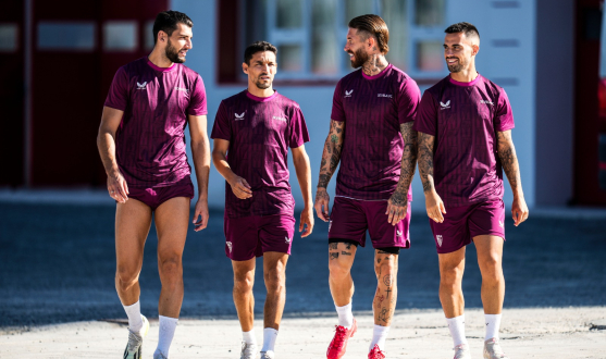 Sevilla FC training, September 13