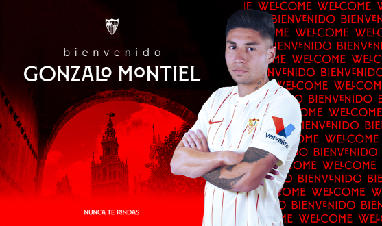 Gonzalo Montiel, nuevo jugador del Sevilla FC