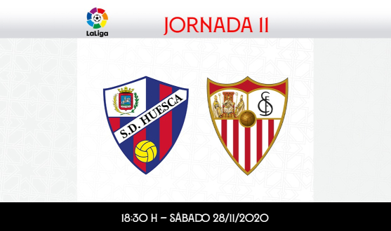 Horario de LaLiga entre la SD Huesca y el Sevilla FC
