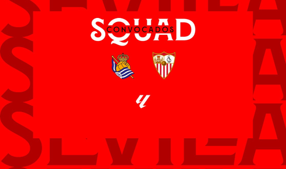 Real Sociedad-Sevilla FC squad 