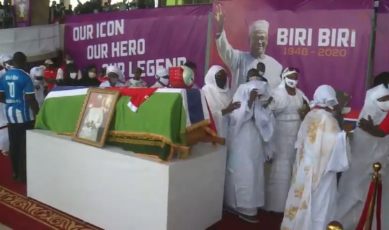 Funeral de Estado para Biri-Biri en Banjul
