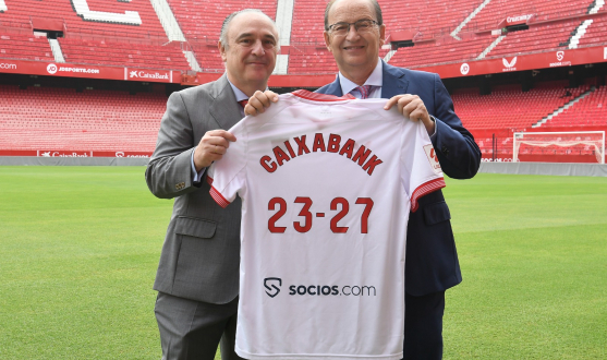 Caixabank, patrocinador del club hasta 2027
