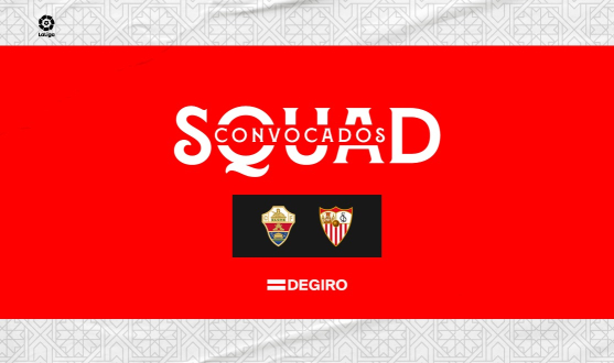 Sevilla FC lineup to face Elche CF