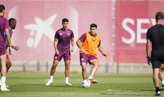 Sevilla FC training, September 21