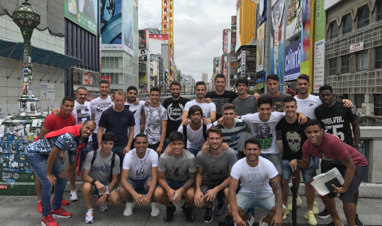 Sevilla FC touring Osaka