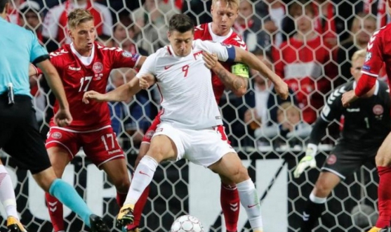 Kjaer del Sevilla FC con Dinamarca