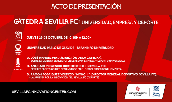 Presentación de la Cátedra Sevilla FC