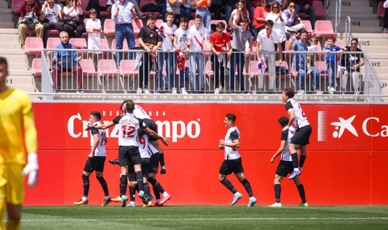 Imagen del Sevilla Atlético frente al Betis Deportivo