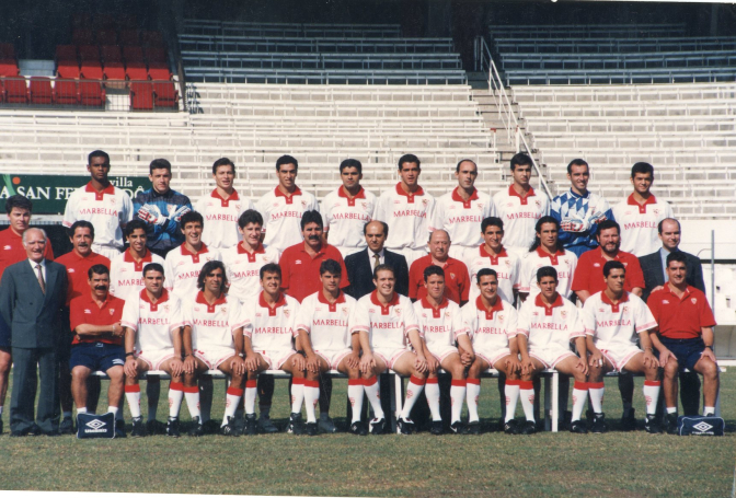 Plantilla Sevilla FC Temporada 1995/1996