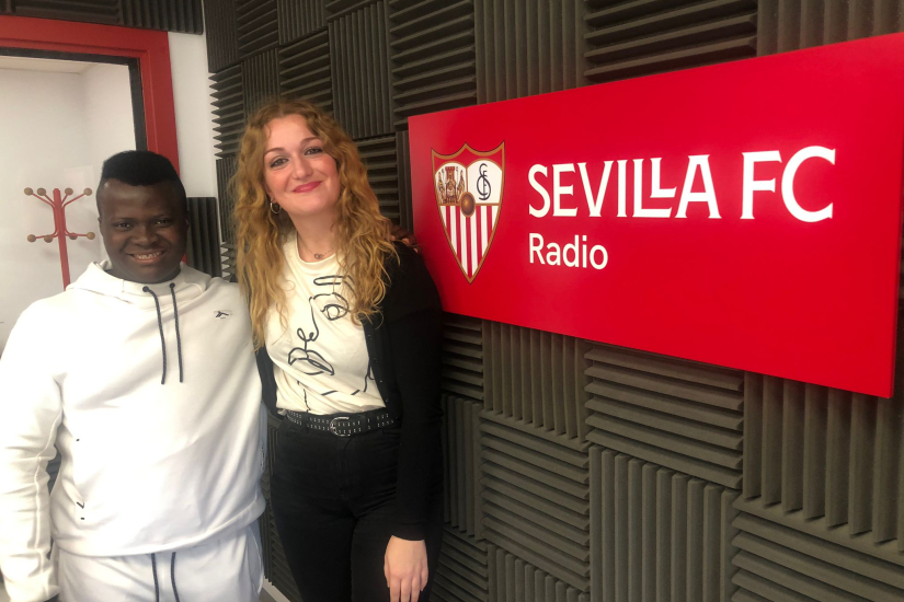 Idrissa, en Solo el Sevilla de Sevilla FC Radio