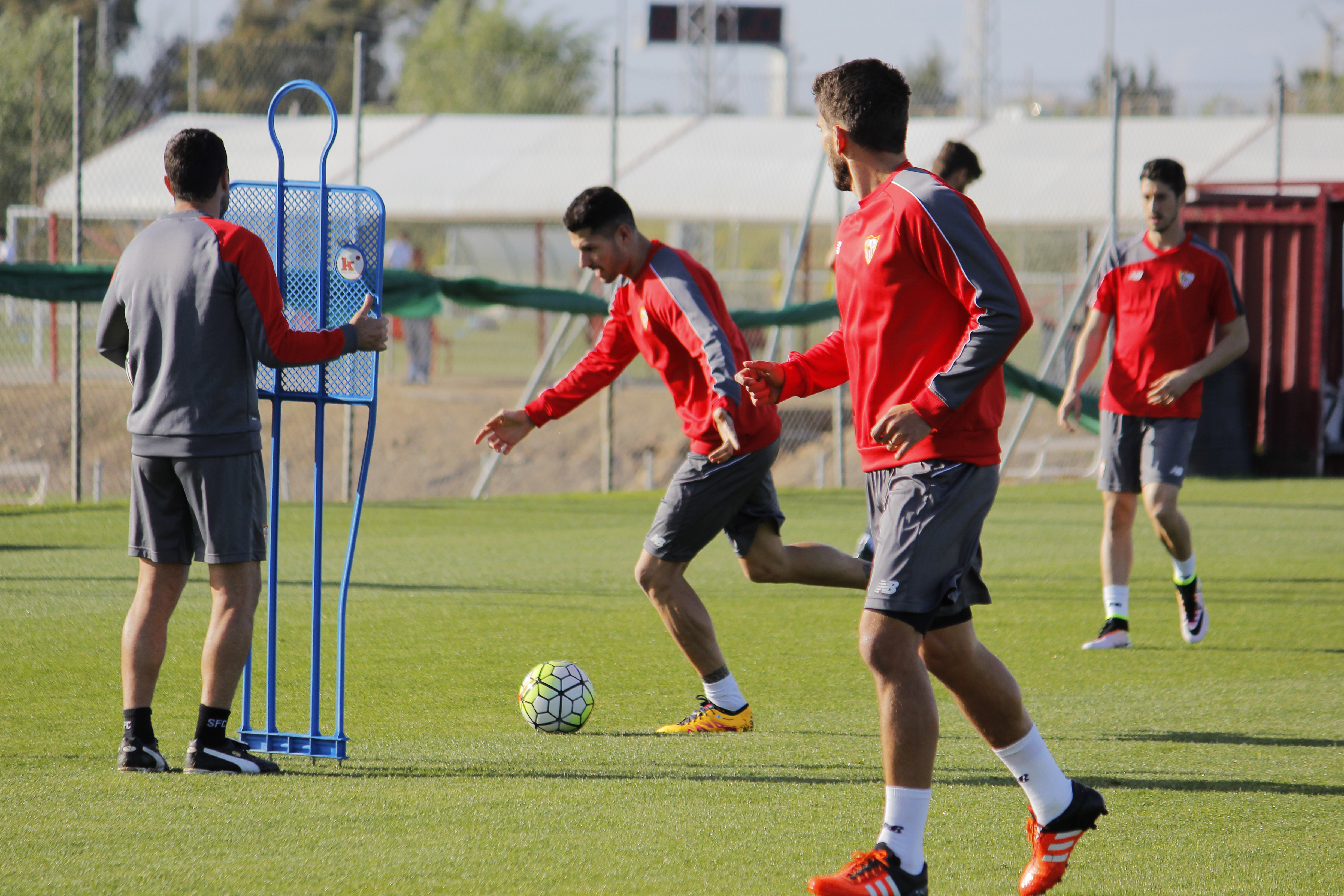 Vitolo ha regresado al trabajo con el Sevilla FC