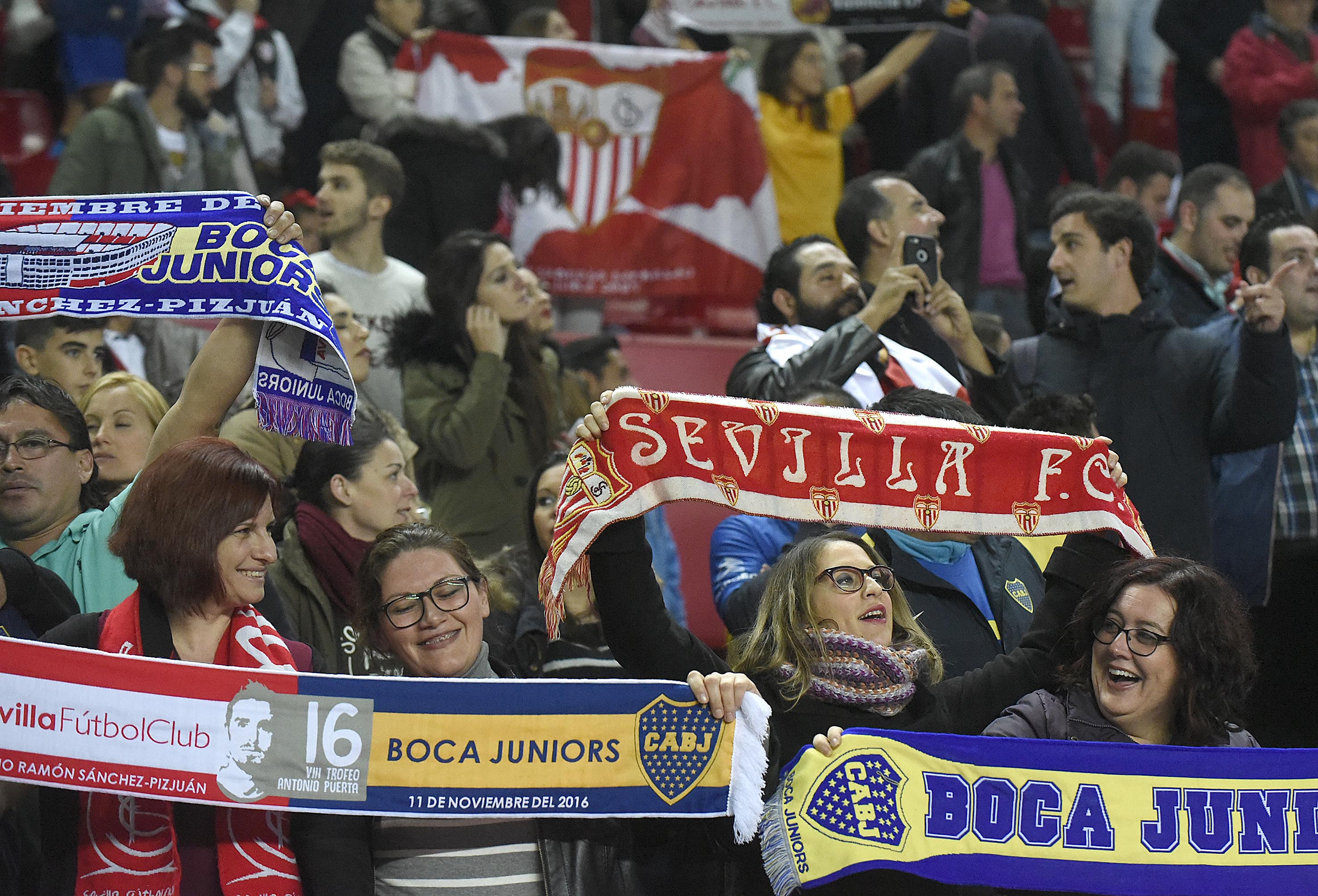 Trofeo Antonio Puerta entre Sevilla FC y CA Boca Juniors