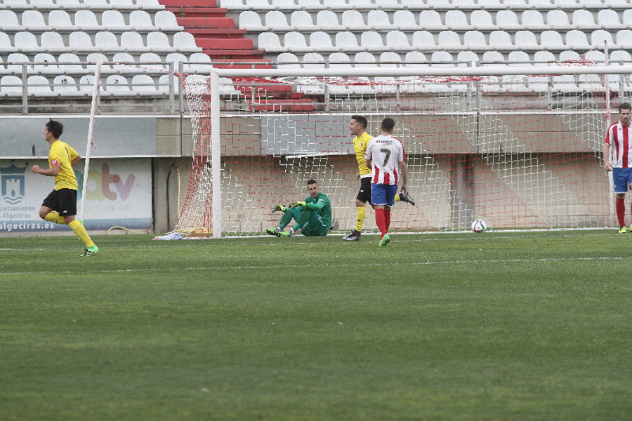 Gol del Sevilla Atlético ante el Algeciras CF