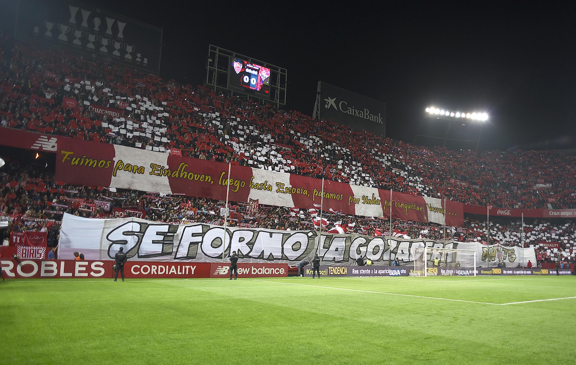 Imagen de Gol Norte del Sánchez-Pizjuán en el Sevilla FC