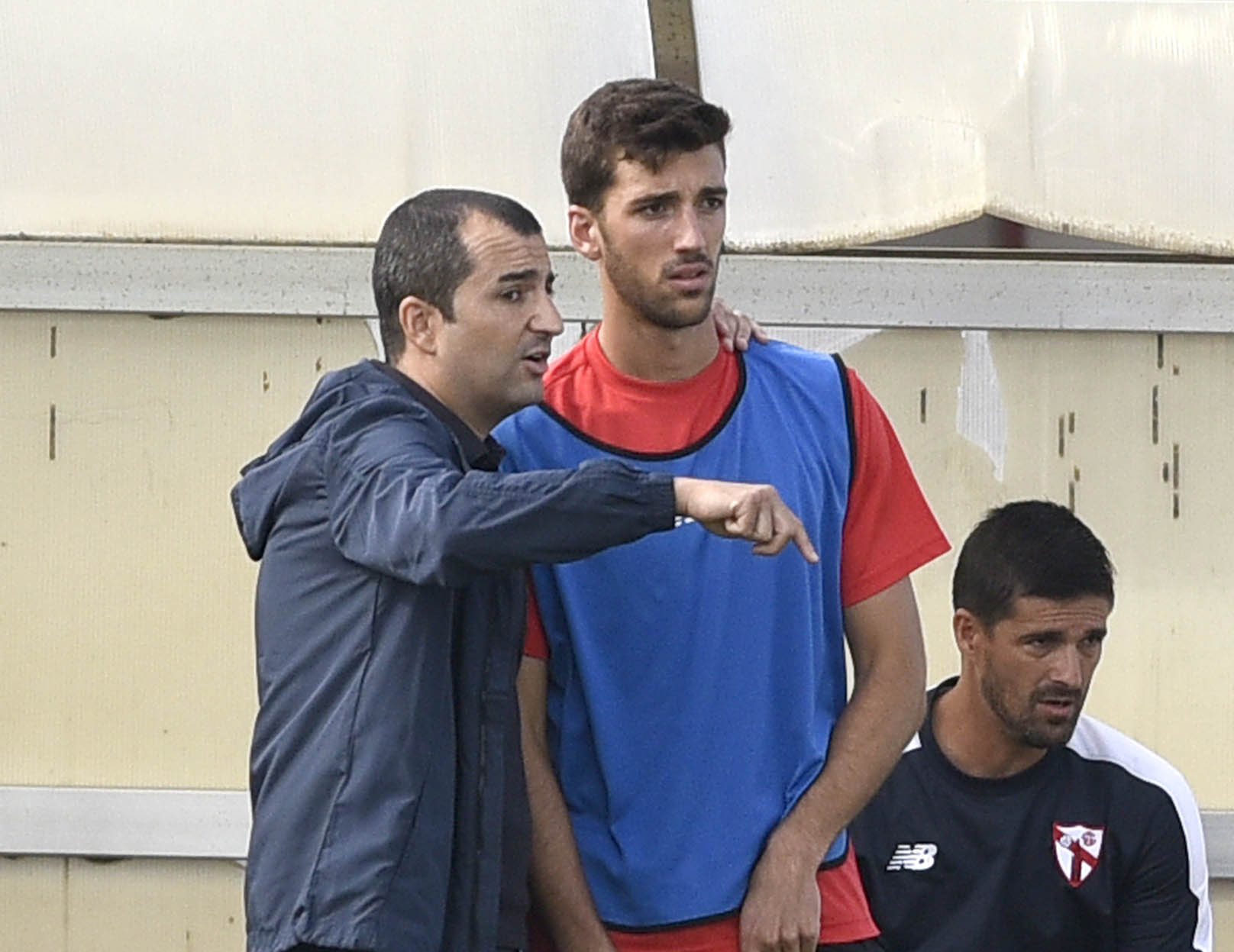 Diego Martínez junto a Barnils