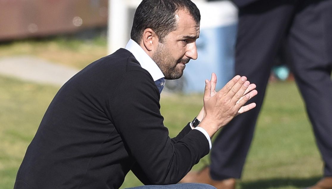 Diego Martínez entrenador del Sevilla Atlético