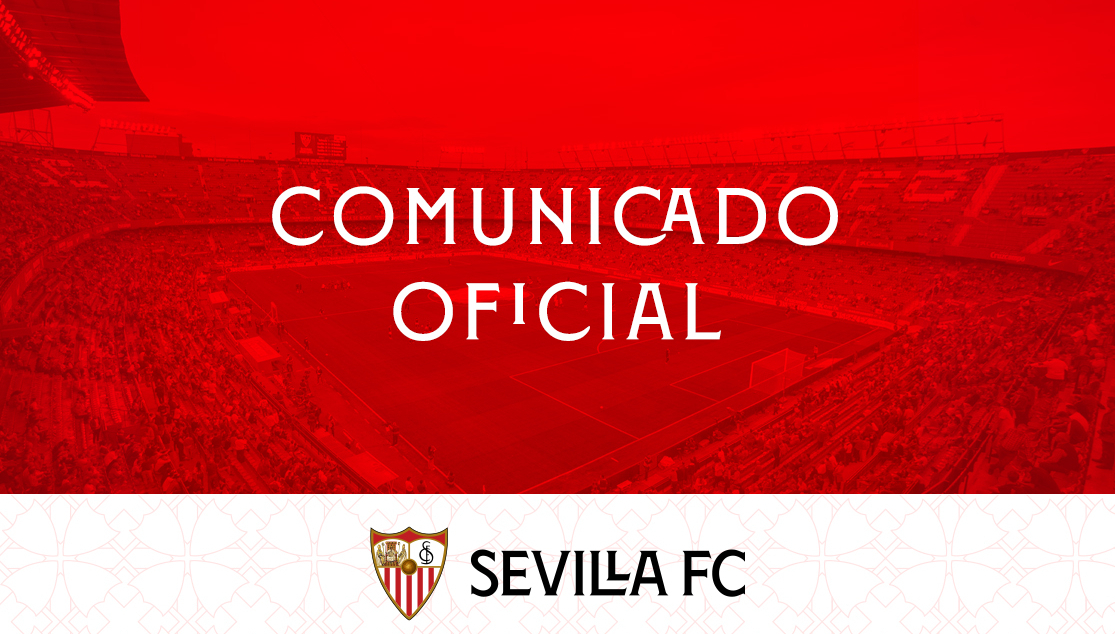 Comunicado oficial del Sevilla FC