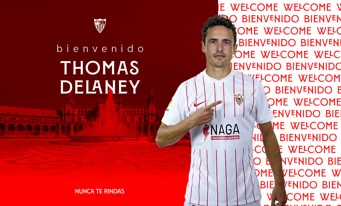 Thomas Delaney, nuevo jugador del Sevilla FC