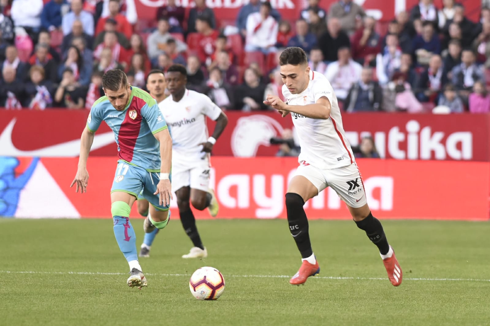 Munir El Haddadi del Sevilla FC
