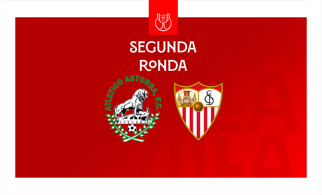 Atlético Astorga FC-Sevilla FC en la segunda ronda de la Copa del Rey
