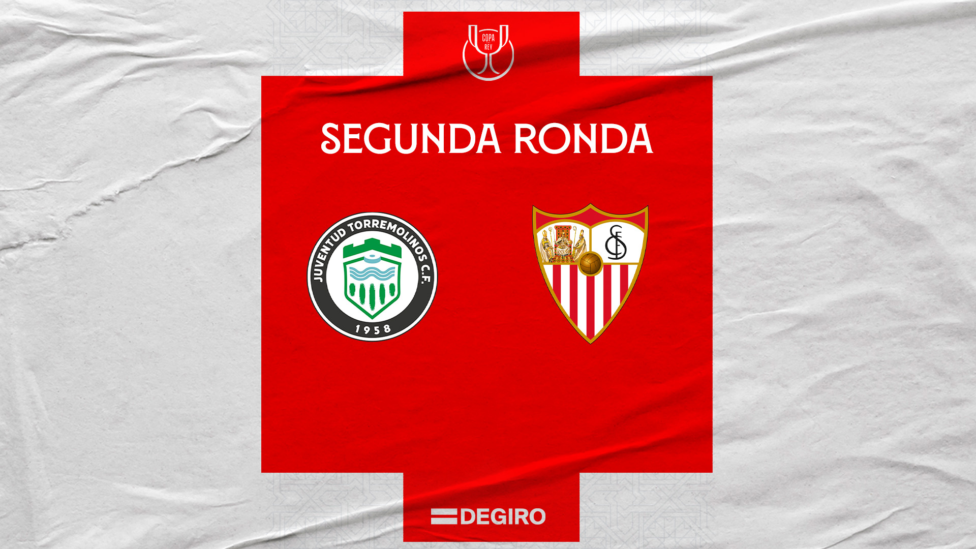 Segunda ronda de la Copa del Rey entre el Juventud de Torremolinos y el Sevilla FC