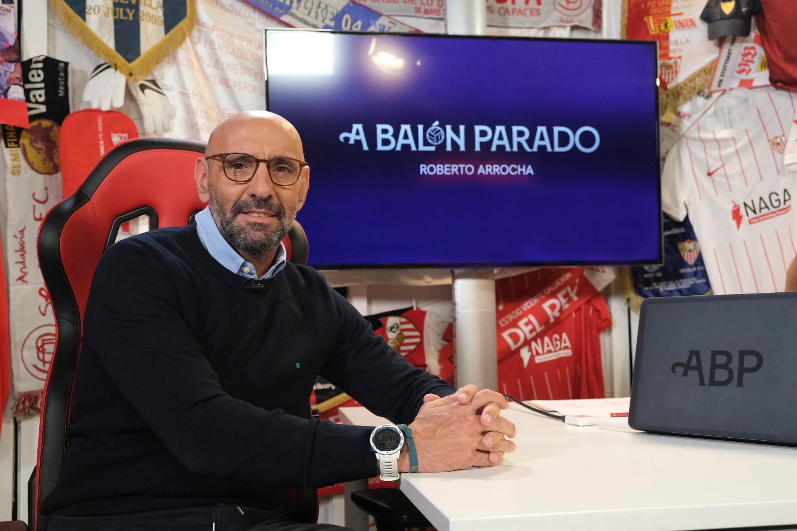 Monchi, protagonista en A Balón Parado de Sevilla FC TV
