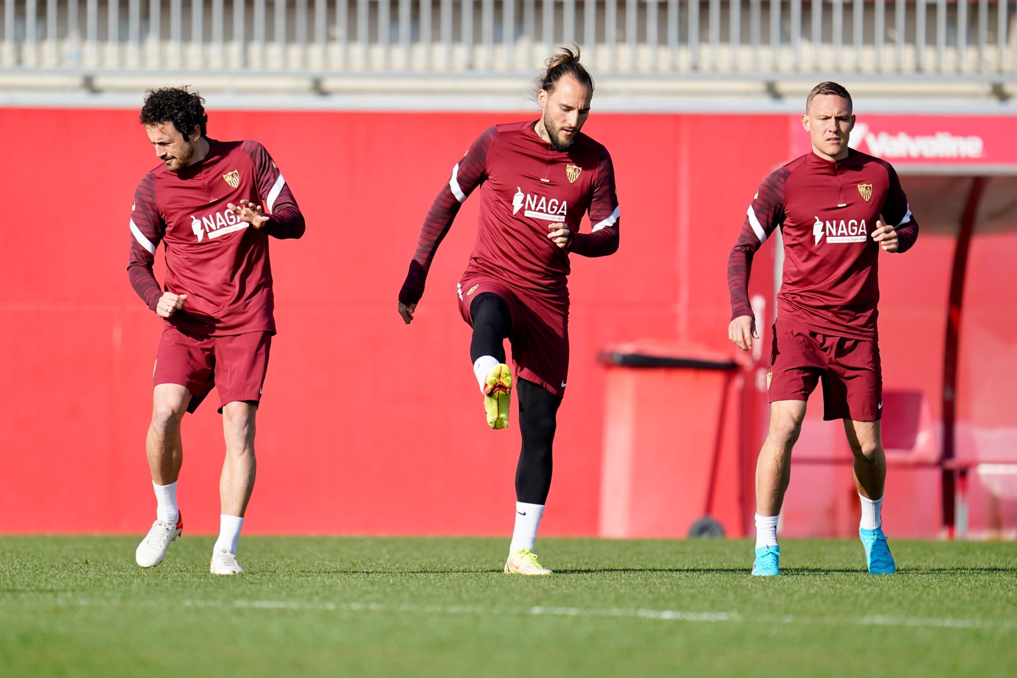 Sevilla FC training 7th February 