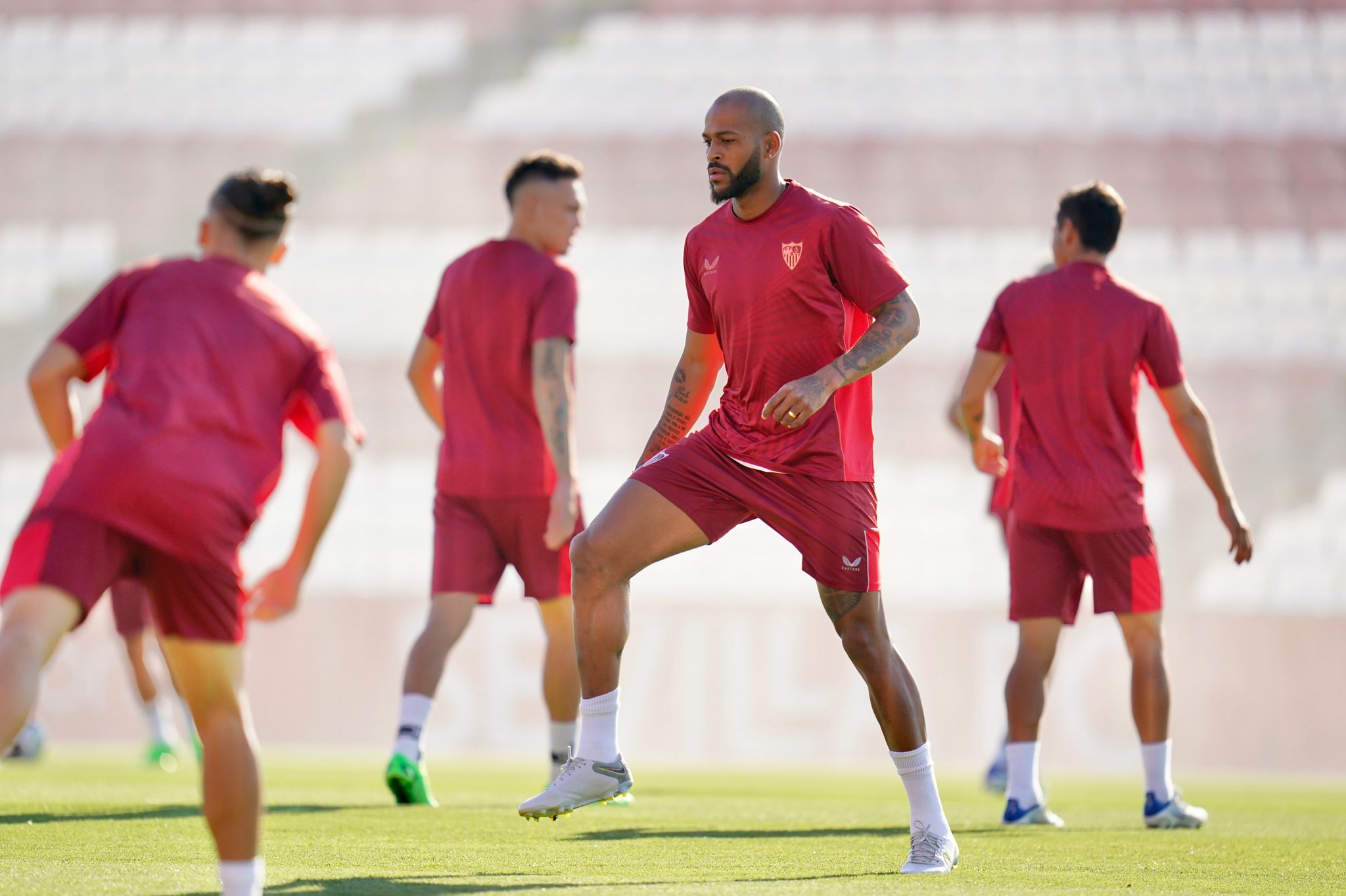 Entrenamiento del Sevilla FC del 21 de julio