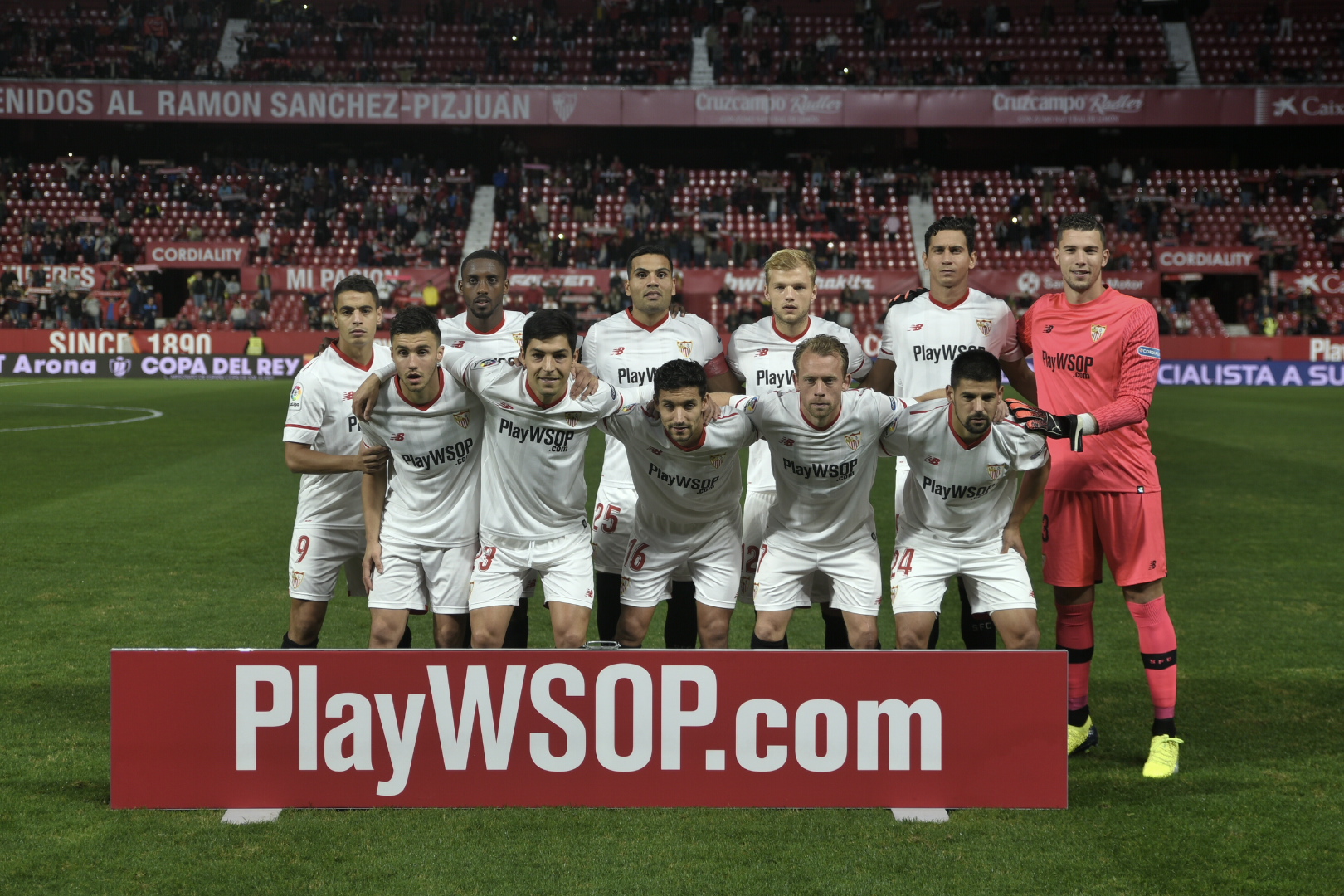 Sevilla's starting eleven against FC Cartagena