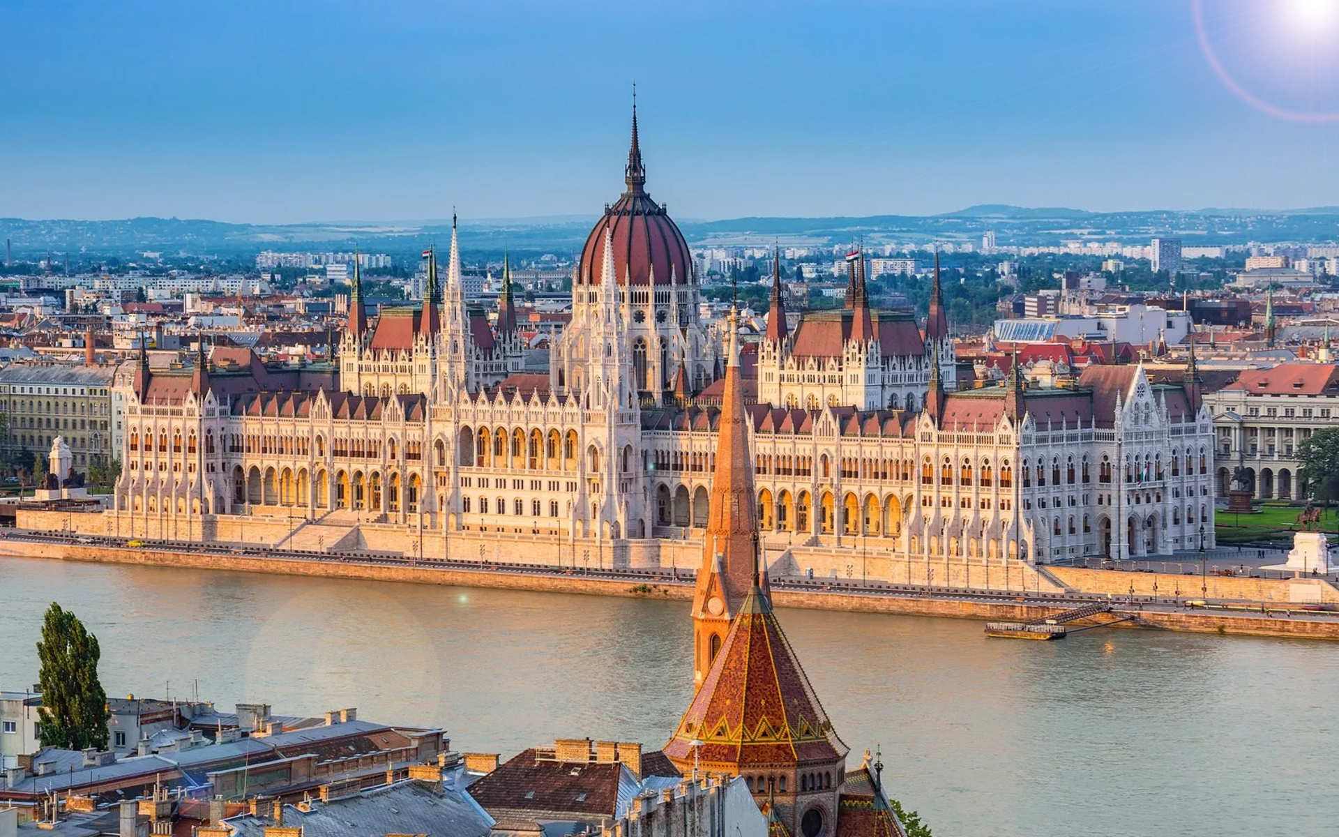 Panorámica de Budapest, capital de Hungría