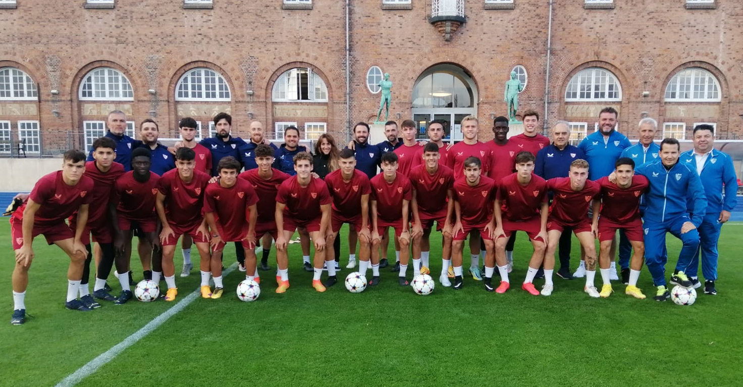 Sevilla FC U19 in Copenhagen