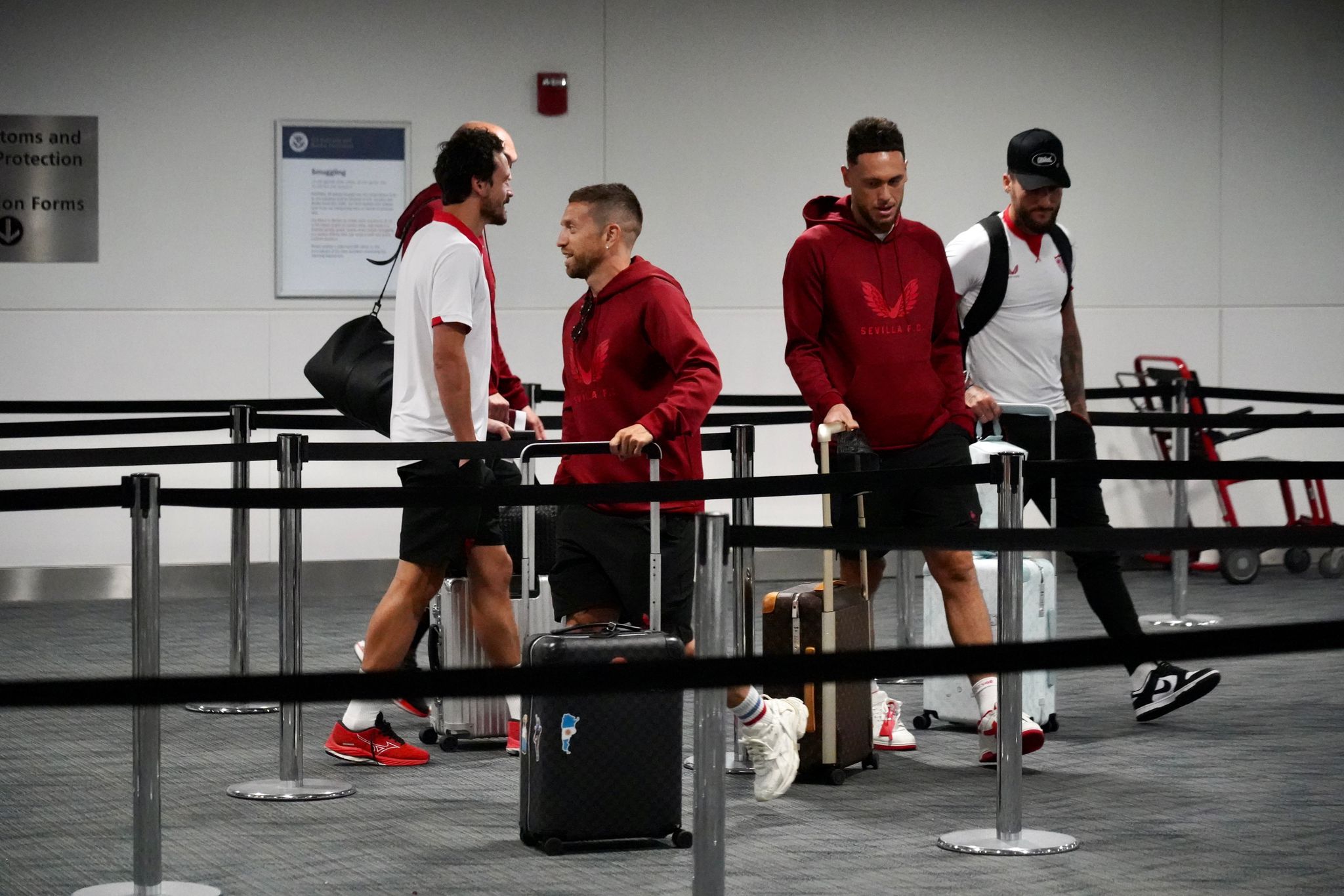 Sevilla FC arrives in Detroit